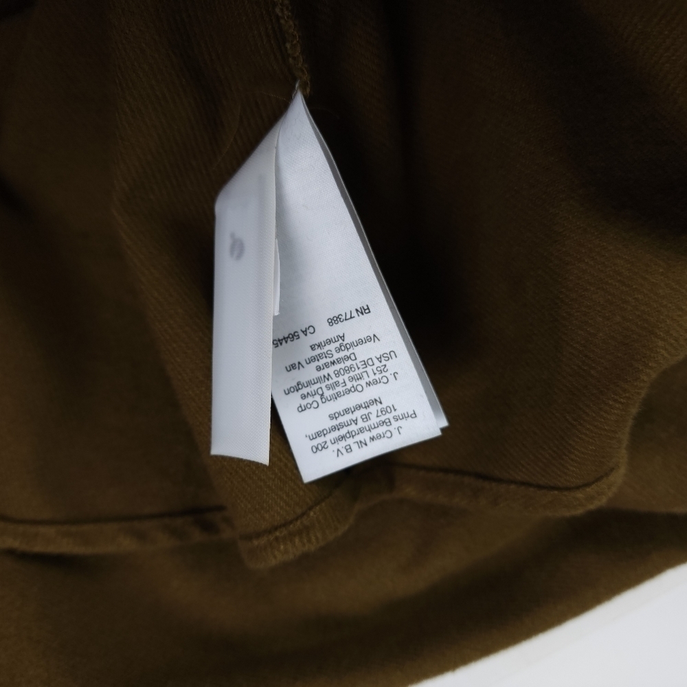 New Madewell Olive Fit Flare Dress Size S - Picture 6 of 11